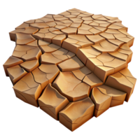 wonderful modern extraordinary traditional A cracked desert floor, intricate patterns, harsh sunlight, aerial view, abstract style high quality professional png