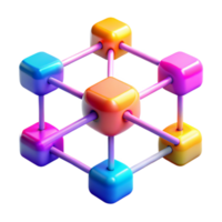 dramatic minimalist elegant vintage A network of interconnected nodes, pulsating with data flow, vibrant neon colors, data visualization style professional 4K png