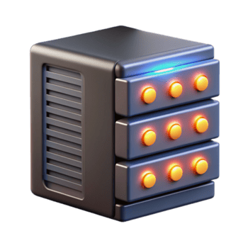 extraordinário moderno elegante criativo uma solteiro, poderoso servidor prateleira cantarolando com energia, iluminado de piscando indicador luzes, Centro de dados fotografia estilo original Prêmio png