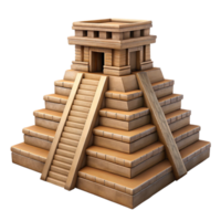 magnificent abstract vibrant rustic A Mayan pyramid temple, intricately carved stone, lush jungle foliage, dappled sunlight, ancient, mysterious, majestic genuine 4K png
