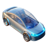 dramatic abstract dramatic rustic A sleek, levitating electric car with transparent panels revealing its inner workings, bright studio lighting, minimalist style original professional png