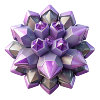 magnificent artistic dramatic classic Crystalline structures forming intricate, geometric patterns, in shades of amethyst and quartz, with internal luminescence.... png