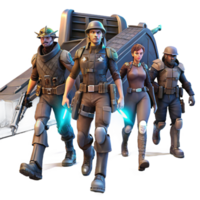 dramatic modern wonderful rustic A group of space pirates, clad in tattered leather and wielding laser pistols, boarding a derelict spaceship, illuminated by flickering emergency lights and the... png