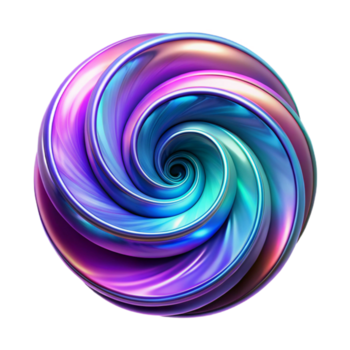 magnifik konstnärlig en virvlande virvel av regnbågsskimrande fraktal mönster, upplyst förbi pulserande neon ljus, i en cyberpunk stil 4k png