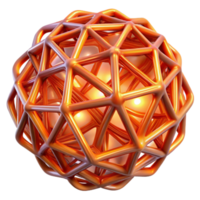 elegant artistic A complex web of interwoven, glowing lines, creating a sense of depth and movement, lit by a warm, ambient light, in a generative art style premium png