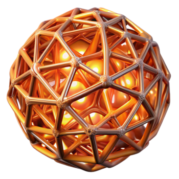 extraordinary creative A complex web of interwoven, glowing lines, creating a sense of depth and movement, lit by a warm, ambient light, in a generative art style authentic png