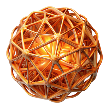 wonderful rustic A complex web of interwoven, glowing lines, creating a sense of depth and movement, lit by a warm, ambient light, in a generative art style genuine png