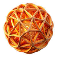 beautiful minimalist A complex web of interwoven, glowing lines, creating a sense of depth and movement, lit by a warm, ambient light, in a generative art style genuine png