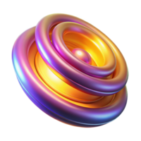 extraordinary classic A series of concentric rings, pulsating with energy and emitting a vibrant aura, lit by a radiant, otherworldly light, in a psychedelic style detailed png