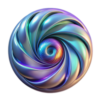impressive rustic A swirling vortex of iridescent fractal patterns, illuminated by bioluminescent light, in a style reminiscent of Art Nouveau premium png