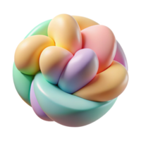 beautiful contemporary Abstract representation of emotions through color and texture, with a focus on conveying feelings of tranquility and serenity, in a soft, pastel palette high quality png