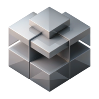 magnificent modern A dynamic composition of overlapping, semi transparent planes in shades of grey, with a subtle, gradient lighting, in a minimalist, Bauhaus style authentic png