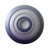 beautiful creative A series of concentric circles radiating outwards, with a gradient shift from dark to light, in a minimalist, geometric style authentic png