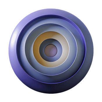 magnífico artístico uma Series do concêntrico círculos irradiando para fora, com uma gradiente mudança a partir de Sombrio para luz, dentro uma minimalista, geométrico estilo Alto resolução png