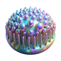 elegant classic A field of shimmering, iridescent particles, resembling a holographic projection, with a futuristic, cyberpunk aesthetic premium png