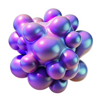 hermosa clásico un racimo de amorfo, iridiscente manchas, morphing y fluido dentro cada otro, iluminado por un pulsante, ultravioleta luz, en un resumen expresionista estilo original png