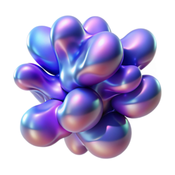 elegante rústico un racimo de amorfo, iridiscente manchas, morphing y fluido dentro cada otro, iluminado por un pulsante, ultravioleta luz, en un resumen expresionista estilo prima png