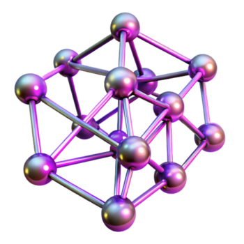 vibrante vintage uma complexo rede do interligado nós e linhas, formando uma dinâmico, sempre mudança estrutura, iluminado de pulsante, néon luzes Prêmio png