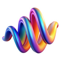 wonderful contemporary An abstract representation of sound waves, visualized as flowing, vibrant ribbons of energy, illuminated by a bright, dynamic light high resolution png