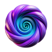 extraordinary contemporary A mesmerizing vortex of swirling, fractal patterns, in shades of deep purple and electric blue, illuminated by a pulsating, rhythmic light 4K png