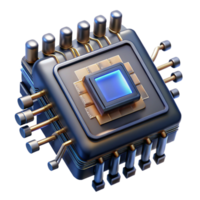 stunning rustic A close up of a quantum computer processor, intricate details and glowing circuitry, dark and moody lighting, sci fi realism high quality png