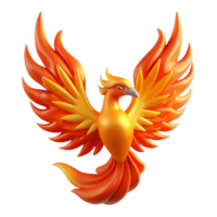 stunning artistic A celestial phoenix rising from flames, vibrant, fiery colors, Art Deco style detailed png