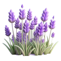 stunning modern A field of lavender flowers swaying gently in the breeze, with a dreamy, ethereal quality, in a pastel color palette professional png