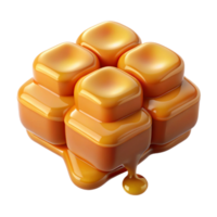 beautiful contemporary A close up of a honeycomb dripping with golden honey, with a warm, inviting light, in a macro photography style authentic png