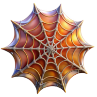 impressive rustic A hyperrealistic close up of a dew kissed spiderweb glistening in the early morning sunlight, with intricate details and vibrant colors exclusive png