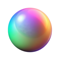 wonderful minimalist A single, luminous orb emitting a spectrum of colors, lit by an internal light source, minimalist style detailed png