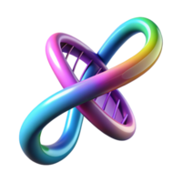 sereno vintage uma dna vertente torção e girando, formando a forma do uma tecnológica dispositivo, vibrante bioluminescente cores, científico visualização estilo Alto resolução png