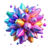 beautiful minimalist A chaotic explosion of vibrant, candy colored particles, resembling shattered glass, lit by a soft, diffuse glow, in a vaporwave aesthetic 4K png