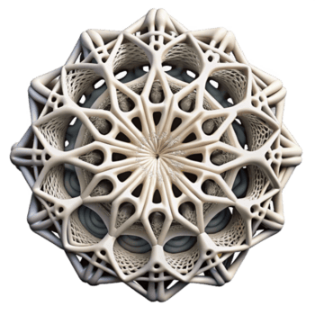 elegante moderno un red de intrincado, cordón me gusta patrones tejido desde puro blanco luz, en contra un absoluto negro vacío, en un minimalista estilo alto resolución png