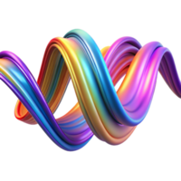 vibrant modern An abstract representation of sound waves, visualized as vibrant, colorful ribbons flowing through space, illuminated by a dynamic, pulsating light, in a synesthesia inspired style... png