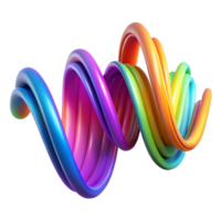 magnificent classic An abstract representation of sound waves, visualized as vibrant, colorful ribbons flowing through space, illuminated by a dynamic, pulsating light, in a synesthesia inspired... png