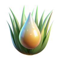 impressive artistic A single dewdrop on a blade of grass, reflecting the sunrise, macro photography, hyperrealistic, vibrant colors high quality png