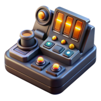 elegant classic A highly detailed, close up of a futuristic control panel with glowing buttons and intricate wiring. Warm, operational lighting. Technical illustration style high resolution png