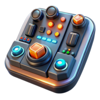 stunning modern A highly detailed, close up of a futuristic control panel with glowing buttons and intricate wiring. Warm, operational lighting. Technical illustration style 4K png