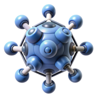 magnificent artistic A microscopic view of nanobots assembling themselves into a complex, geometric structure, illuminated by scanning electron microscope lighting.... png