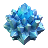 stunning rustic An intricate ice crystal forming on a frozen lake, lit by the cool blue light of a winter afternoon, abstract photography style detailed png