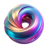 elegant modern A swirling vortex of iridescent, oil slick colors, illuminated by a single, piercing ray of neon pink light, in the style of a fluid simulation premium png