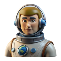 serene traditional Portrait of a stoic astronaut in a full spacesuit, reflecting the Earth in their visor. Low-key lighting with a single rim light. Photorealistic style exclusive png