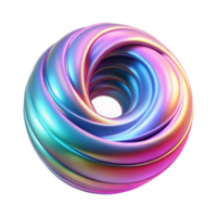 extraordinary classic A swirling vortex of iridescent, oil slick colors, illuminated by a single, piercing beam of neon pink light, rendered in a highly polished, Art Deco style high resolution png