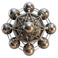 magnificent artistic A complex network of metallic, interconnected wires, reflecting a harsh, industrial light, in a gritty, cyberpunk style authentic png