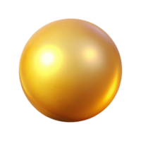 elegant classic A single, luminous sphere, emitting a warm, golden glow, with a soft, ethereal style and a subtle vignette high quality png