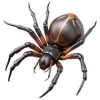 elegant rustic A close up of a spider spinning its web, intricate details of the web and spider, macro photography style, dark and moody lighting high quality png