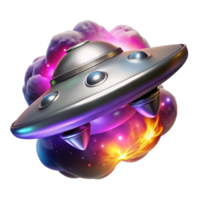elegant rustic A sleek, silver spaceship piercing through a nebula, vibrant colors, science fiction style, dramatic lighting authentic png