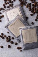 Close-up of drip coffee paper bag photo