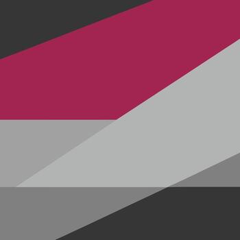 geométrico resumen angular formas borgoña artístico minimalismo vector