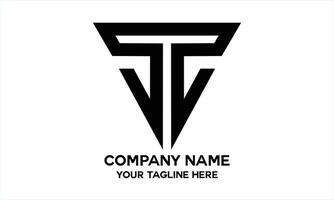 letter T triangle vector